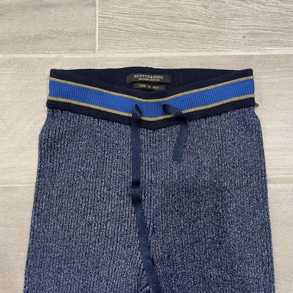 Scotch & Soda lurex knitted flare pants XS - Picture 4 of 14